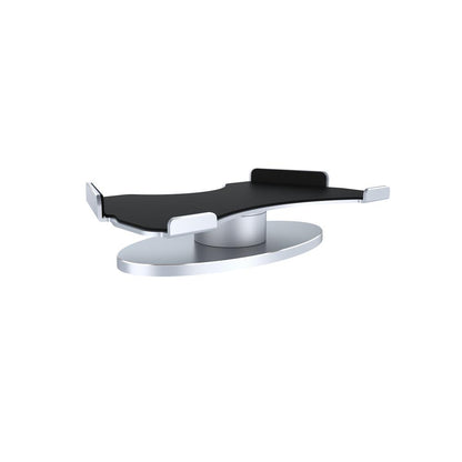 Stand Holder For Echo Show Home Voice Speaker Mount 360 Rotation Bracket Polished Bright Aluminum Speaker Stand