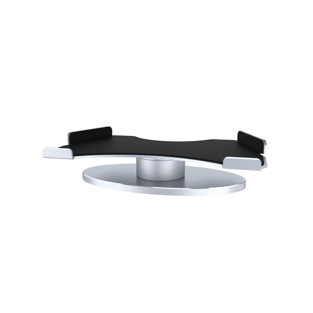Stand Holder For Echo Show Home Voice Speaker Mount 360 Rotation Bracket Polished Bright Aluminum Speaker Stand