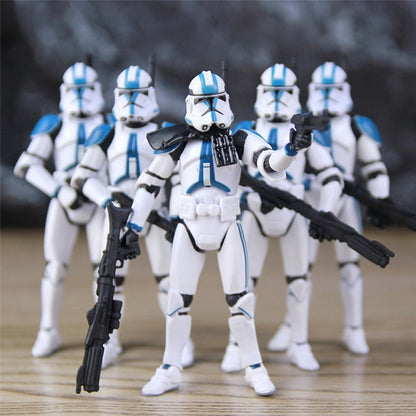 Star Wars 501 Corps Game Edition Limited 3.75 Inch Imperial Stormtrooper All Joints Are Movable Anime Figures