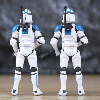 Star Wars 501 Corps Game Edition Limited 3.75 Inch Imperial Stormtrooper All Joints Are Movable Anime Figures