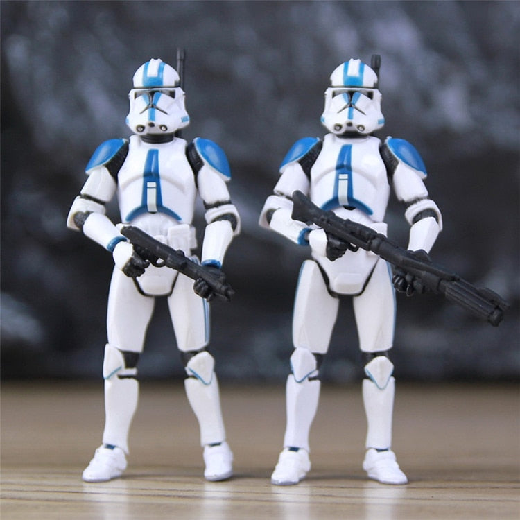 Star Wars 501 Corps Game Edition Limited 3.75 Inch Imperial Stormtrooper All Joints Are Movable Anime Figures