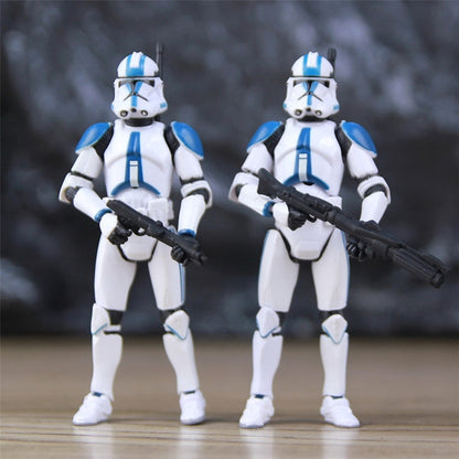 Star Wars 501 Corps Game Edition Limited 3.75 Inch Imperial Stormtrooper All Joints Are Movable Anime Figures