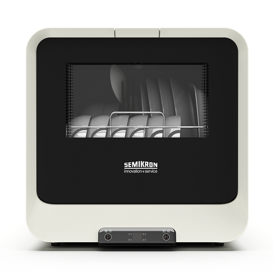 Sterilization Drying Fully Automatic Smart Desktop Disinfection Brush Dishwasher All-in-one White (washable 6 Sets) Dish Washers