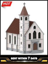 Load image into Gallery viewer, Street View House Model Church City Scene Constructor Educational Toys Building Blocks Bricks. Children Kids Christmas Gifts
