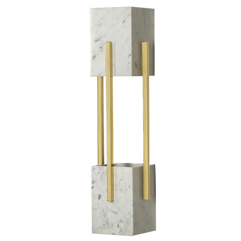 Study LED Wall Lamp Marble fixture lighting for Living room Hotel makeup led Arandela Bedside Dressing Room Long Mirror Lighting
