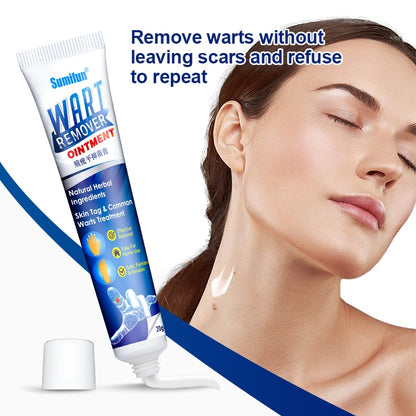 Sumifun Warts Remover Ointment Antibacterial Wart Treatment Cream Skin Tags Removing Genital Warts Herpes Medical Plaster
