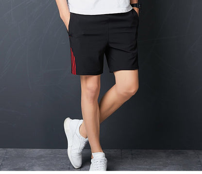 Summer Men Casual Shorts Striped 2020 Mens Sportswear Short Sweatpants Jogger Male Breathable Trousers Boardshorts Drop Shipping
