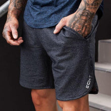 Load image into Gallery viewer, Summer Men&#39;s Slim Brand Shorts Calf Length Fitness Bodybuilding Fashion Casual Gyms Jogger Workout Beach Short pants Sportswear
