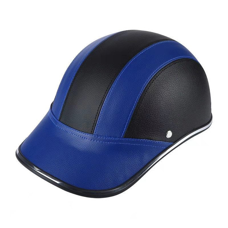 Summer electric motorcycle riding helmet bicycle men's and women's light baseball helmet helmet helmet sunshade cap