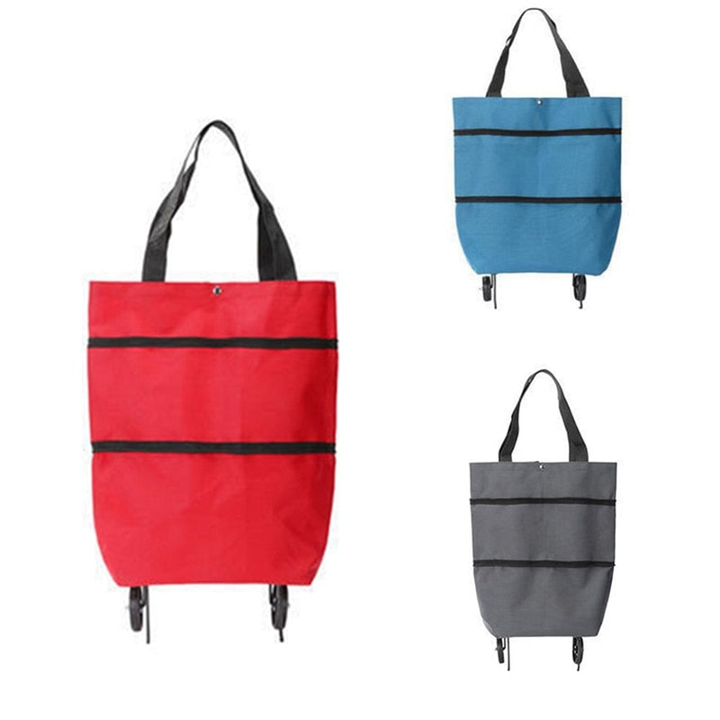 Supermarket Shopping Bag Grocery Bag Trailer Trolley Bag Household Environmental Protection Cloth Bag