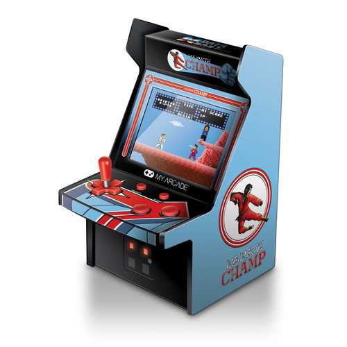 6" RETRO KARATE CHAMP MICRO ARCADE