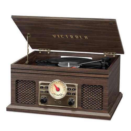 Victrola 4in1 BT Turntable FM Espresso