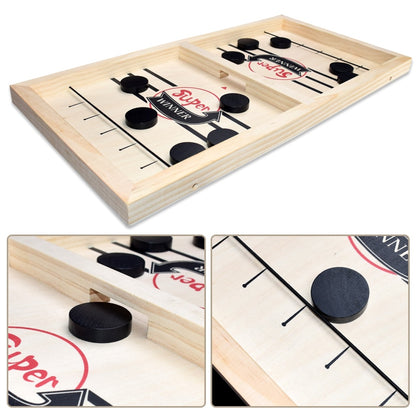 Table Hockey Paced Sling Puck Board Game Fast Sling Puck Winner Party Game Adult Child Family Game Desktop Battle Board Game