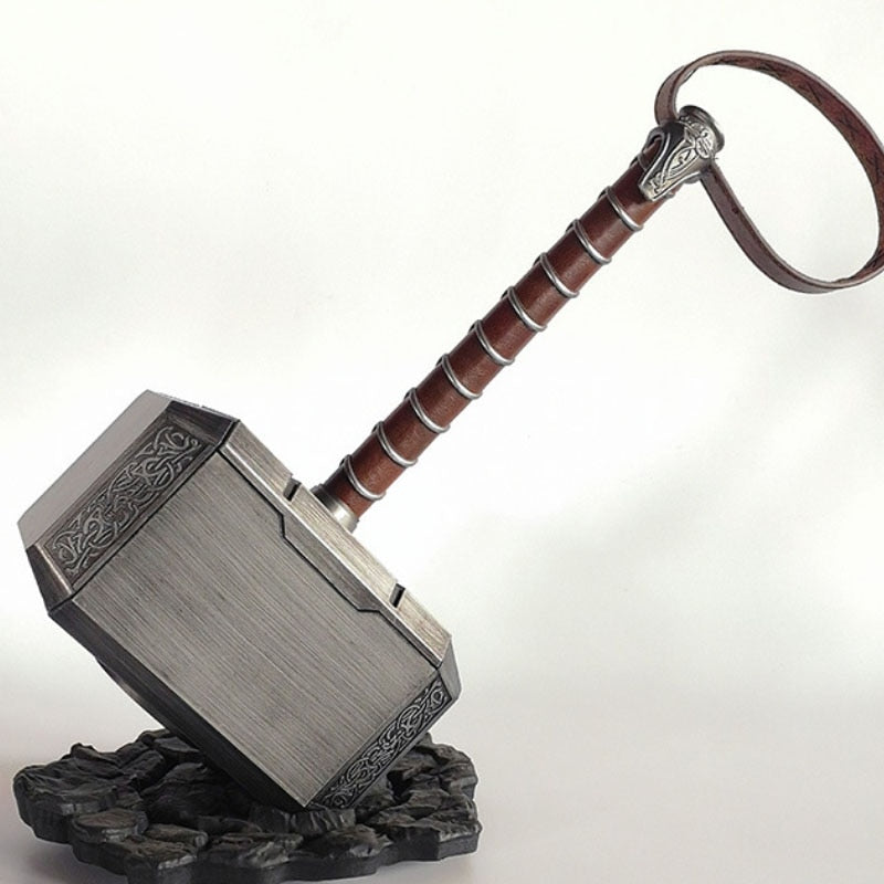 The Avengers Thor hammer mjolnir toy model adult children costume party cosplay toys collection 1:1 Captain Marvel