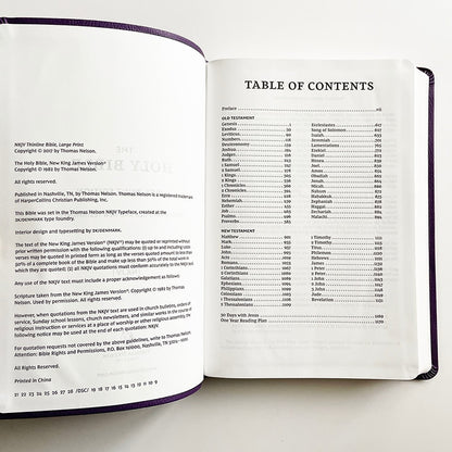 The Holy Bible New King James Version (NKJV) Large Print English Edition Old and New Testaments 16.5x24.3x2.3cm/6.5x9.6x0.9in