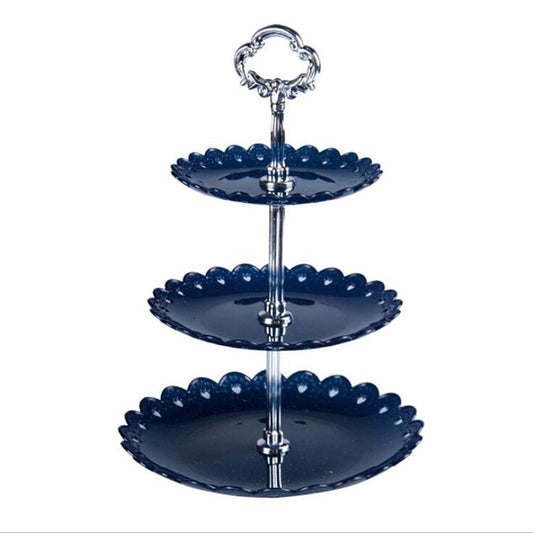 Three-Layer Fruit Plate Cake Stand Kitchen Accessories Home Party Dessert Storage Rack Festival Supplies Cupcake Storage Holder