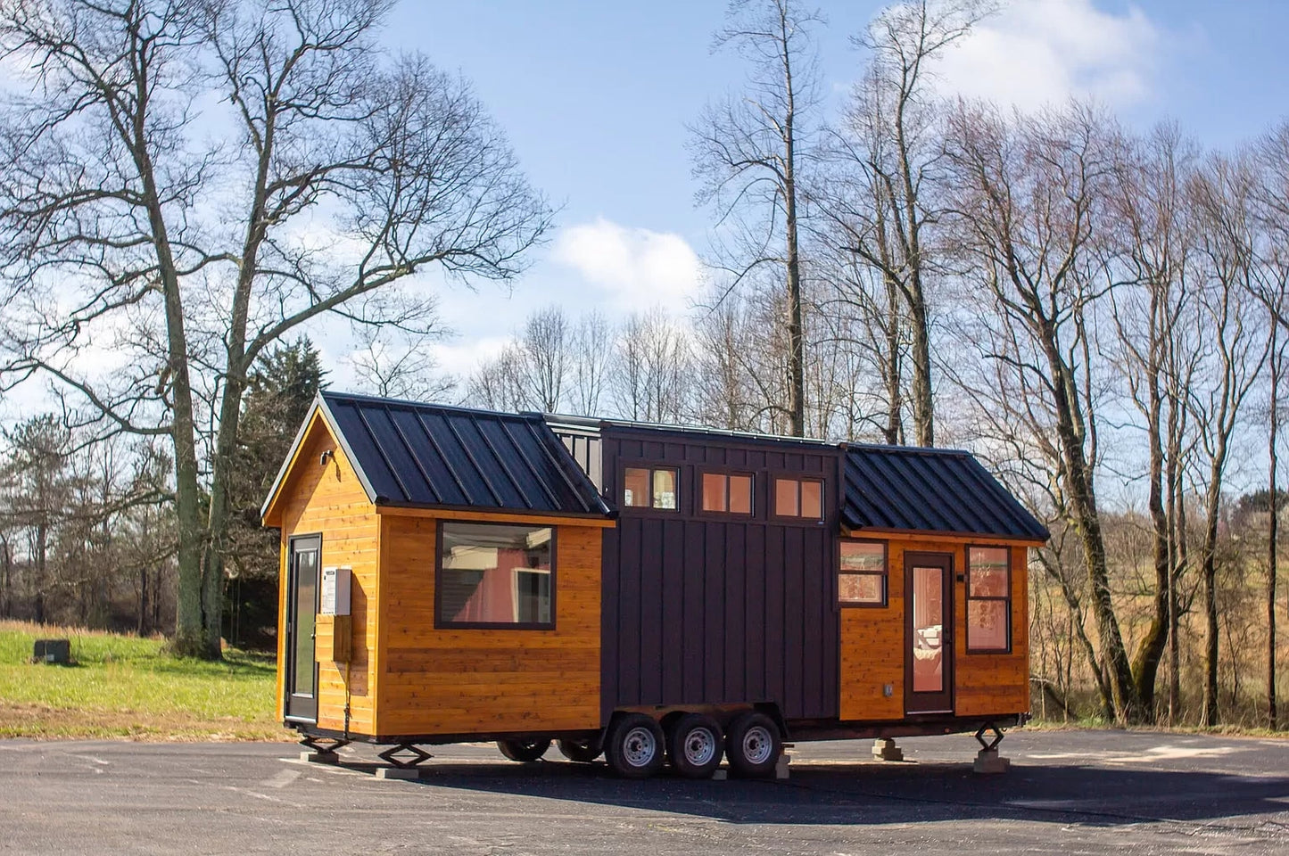 Tinyhouse, Linden XL House 32' Prefab House, Architecture, Römork Ağaç Ev, Trailer House Mobile Trailer Home