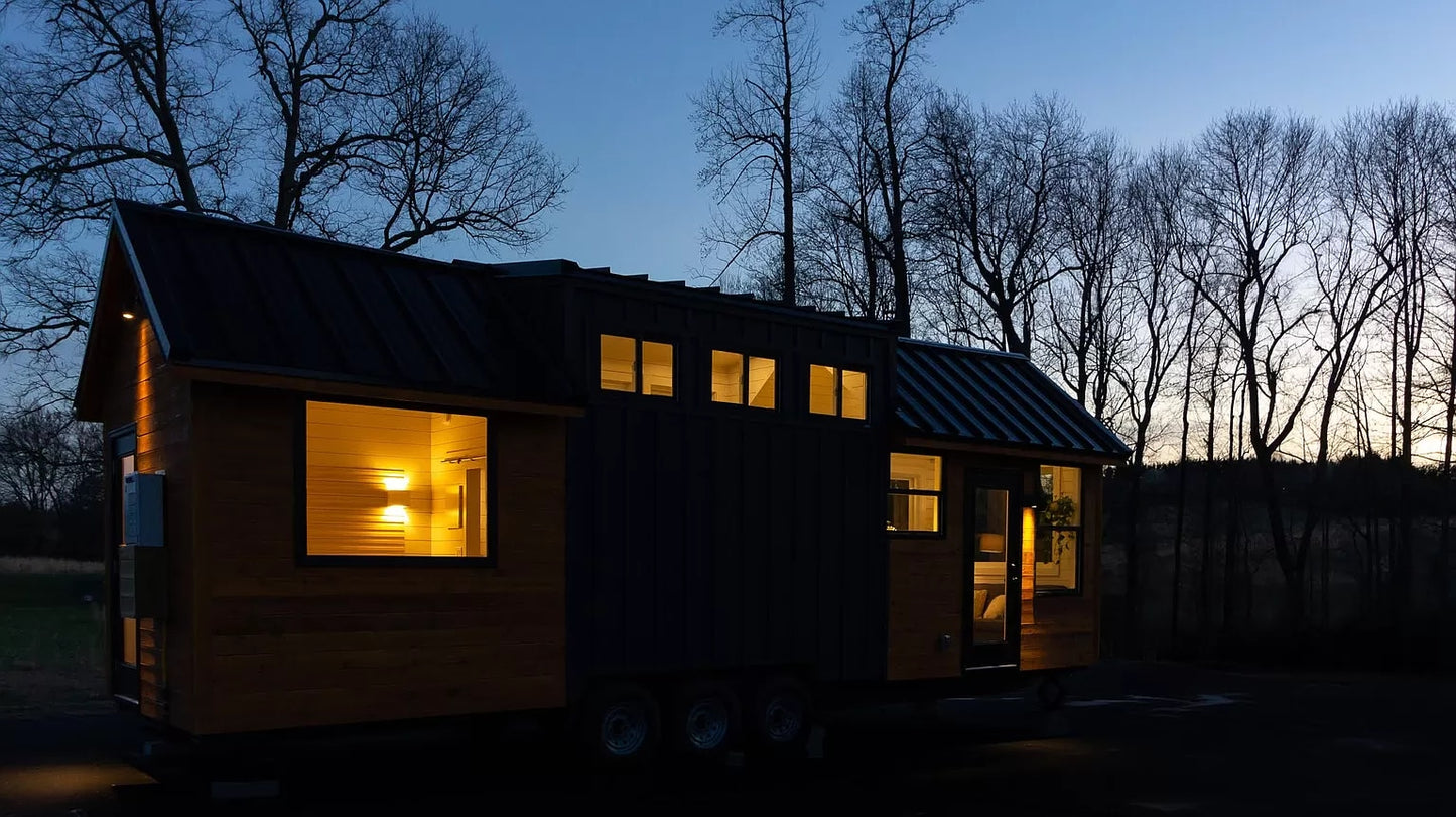Tinyhouse, Linden XL House 32' Prefab House, Architecture, Römork Ağaç Ev, Trailer House Mobile Trailer Home