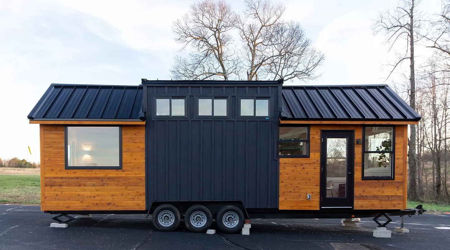 Tinyhouse, Linden XL House 32' Prefab House, Architecture, Römork Ağaç Ev, Trailer House Mobile Trailer Home