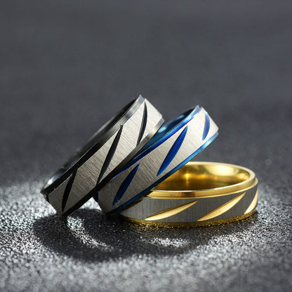 Titanium Steel Men's Ring