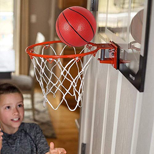 Toddlers/Kids Replacement Rubber Mini Toy Plastic Basketballs 6.29" Basketballs for Kids Adults (4PCS)