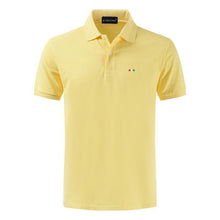 Load image into Gallery viewer, Top Quality 2020 New Solid Color Mens Polos T-shirts 100% Cotton Short Sleeve Casual Polos Hommes Fashion Summer Lapel Male Tops
