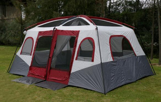 Two bedrooms and one living room outdoor rainproof and sunscreen tent 6 people 8 people 10 people 12 people