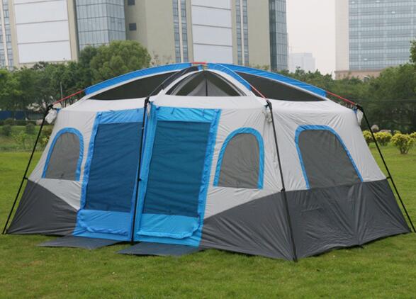 Two bedrooms and one living room outdoor rainproof and sunscreen tent 6 people 8 people 10 people 12 people