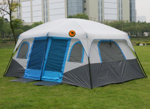 Two bedrooms and one living room outdoor rainproof and sunscreen tent 6 people 8 people 10 people 12 people