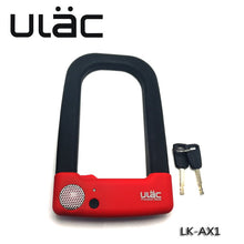 Charger l&#39;image dans la galerie, ULAC AX1 Bike Lock Anti Theft Lock Bicycle Motorcycle Gates Fences SafetyLock 2 Keys Lock Holder Bicycle lock Accessories Parts
