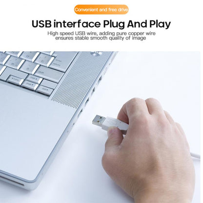USB Desktop HD Webcams Computer Web Camera Built-in Microphone for Computer PC Laptop Video Recording Calling Work