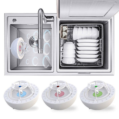 USB Rechargeable Mini Ultrasonic Dishwasher  Cleaner Kitchen Dish Washer High Water Pressure Fruit Vegetable Washing Machine