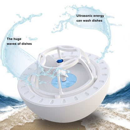 USB Rechargeable Mini Ultrasonic Dishwasher  Cleaner Kitchen Dish Washer High Water Pressure Fruit Vegetable Washing Machine