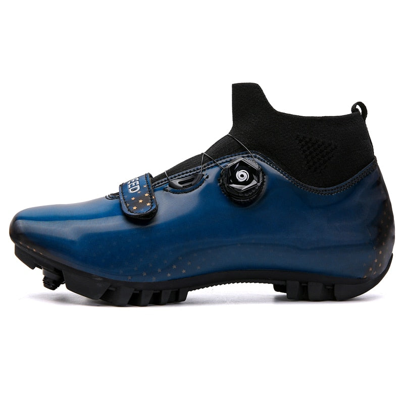 Ultralight High-top MTB Cycling Shoes Winter Men Road Bike Sneakers Sapatilha Ciclismo Non-slip Self-Locking bicycle Shoes 36-47