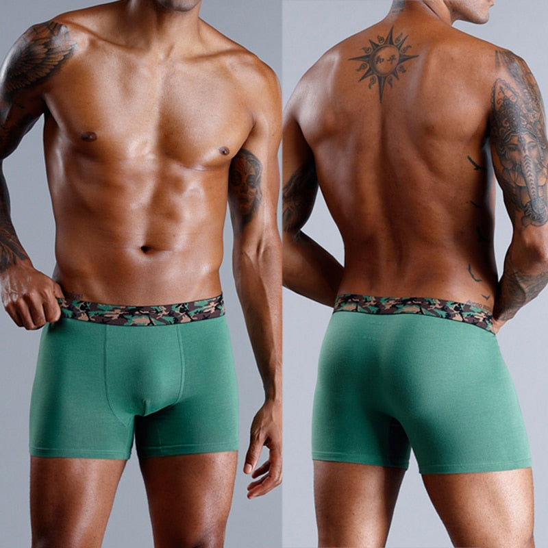 Underwear Men Boxer Men's Panties Men Underwear Boxers Boxer Shorts Boxershorts Long Underpants Natural Cotton High Quality 2020