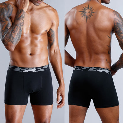 Underwear Men Boxer Men's Panties Men Underwear Boxers Boxer Shorts Boxershorts Long Underpants Natural Cotton High Quality 2020