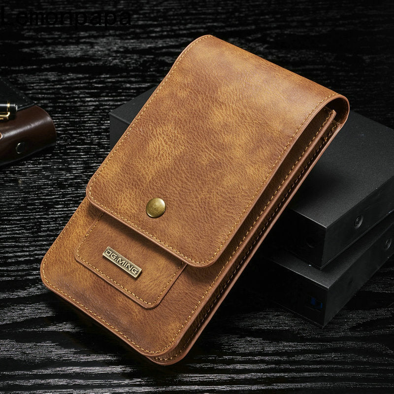 Universal Phone Bag for Samsung S20 Ultra S10 Plus A51 A71 Men's Outdoor Belt Bag Phone Case for IPhone 12 11 Pro Huawei P40