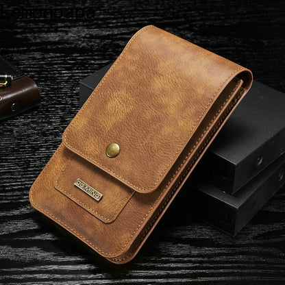 Universal Phone Bag for Samsung S20 Ultra S10 Plus A51 A71 Men's Outdoor Belt Bag Phone Case for IPhone 12 11 Pro Huawei P40