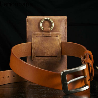 Universal Phone Bag for Samsung S20 Ultra S10 Plus A51 A71 Men's Outdoor Belt Bag Phone Case for IPhone 12 11 Pro Huawei P40