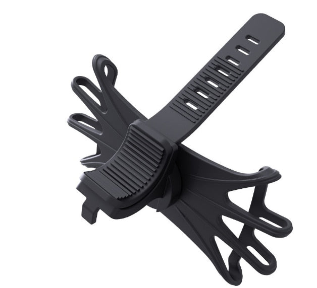 Universal Shockproof Elastic Silicone Mount Phone Holder Stand Riding Cycling Bicycle MTB Bike Phone DVR GPS Support Bracket