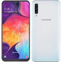 將圖片載入圖庫檢視器 Used Samsung Galaxy A50 A505U smartphones 128G ROM 4G LTE Octa core 6.4&quot; 25MP+8MP+5MP Android mobile phones unlocked celular
