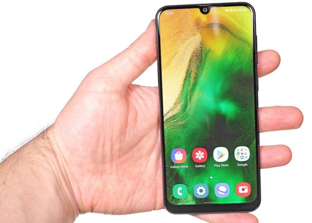 Used Samsung Galaxy A50 A505U smartphones 128G ROM 4G LTE Octa core 6.4" 25MP+8MP+5MP Android mobile phones unlocked celular