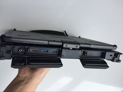 Used Laptop Computer Getac V110 i5 4300U 4G/8G/12G Ram Tough Screen Fast Speed Tablet PC battery charger for Auto Diagnosis Tool
