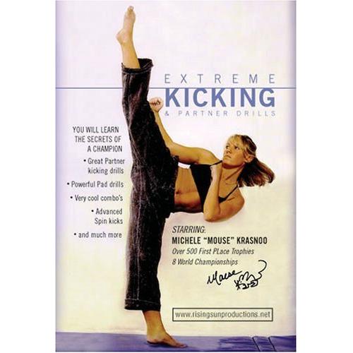 Tournament Karate Extreme Kicking & Partner Drills Competition DVD Michele Mouse Krasnoo