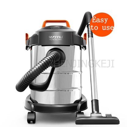 Vacuum Cleaner Vertical Manual Washing Strong High Power Barrel Commercial Wet And Dry Dual-use Pet Mite Removal 1200W Home Office