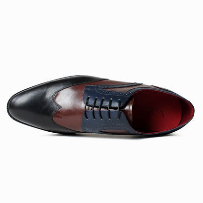 Vikeduo 2020 new autumn and winter men's leather kangaroo shoes bronze wedding dress office men's shoes