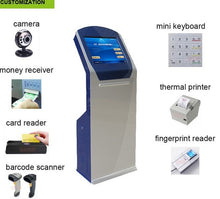 將圖片載入圖庫檢視器 WIFI Touch screen self service with thermal printer payment terminal atm kiosk Ticket Vending Machine Payment kiosk printer
