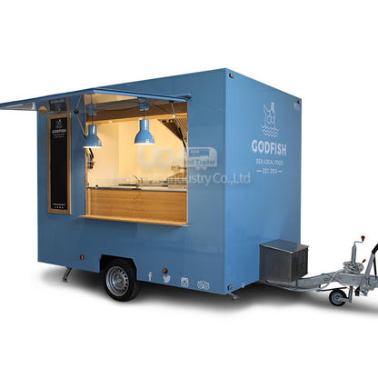 Waffle House Cart Taco Ice Cream Food Trailer Mobile Breakfast Food Truck