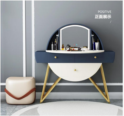 Wall-hung dressing table ultra-thin Nordic small apartment online celebrity modern minimalist bedroom hanging makeup table stora