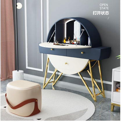Wall-hung dressing table ultra-thin Nordic small apartment online celebrity modern minimalist bedroom hanging makeup table stora